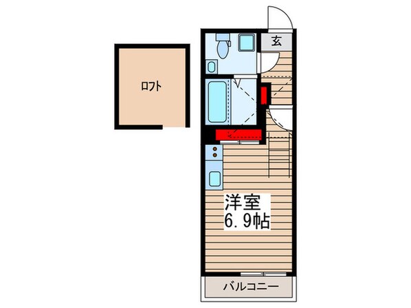 ＲＳ参番館の物件間取画像